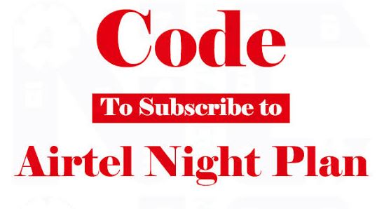 Airtel Night Plan Data Code 100 for 1GB