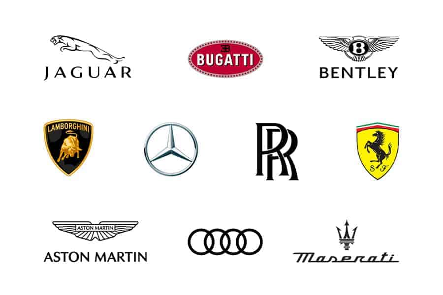 Most Expensive Car Logos
