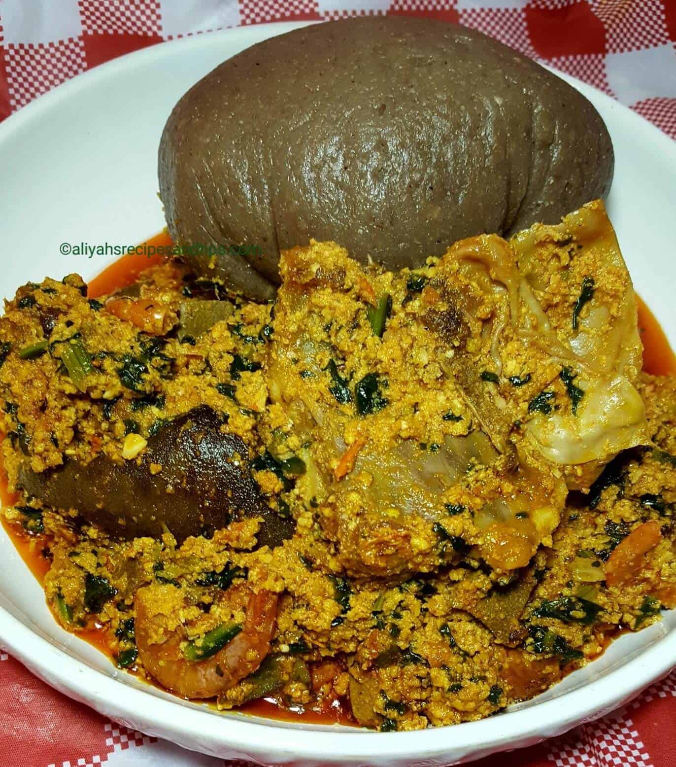 How To Cook Egusi Soup Boiling Method